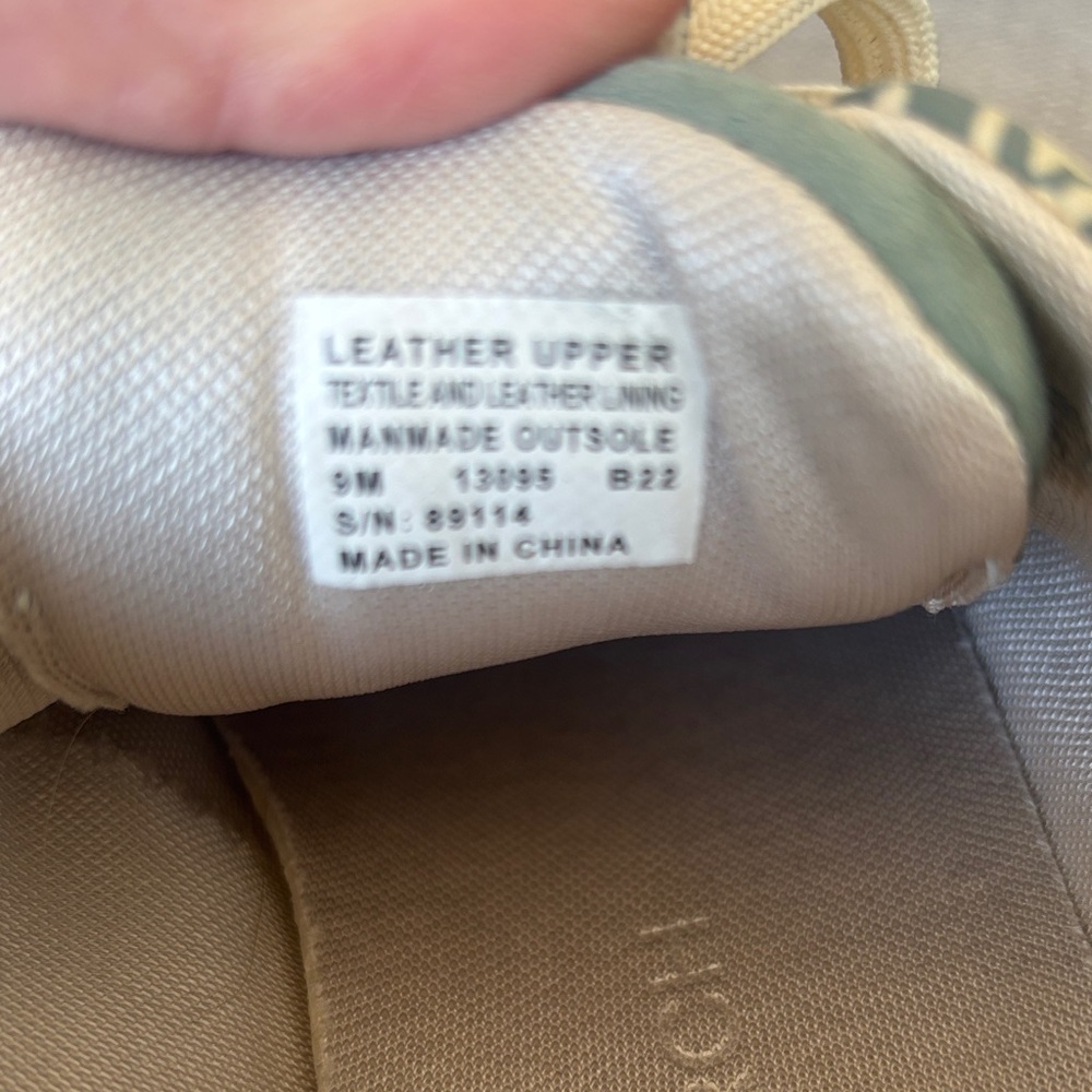 Tory Burch Women's Sneakers in sage green and White - Picture 8 of 8
